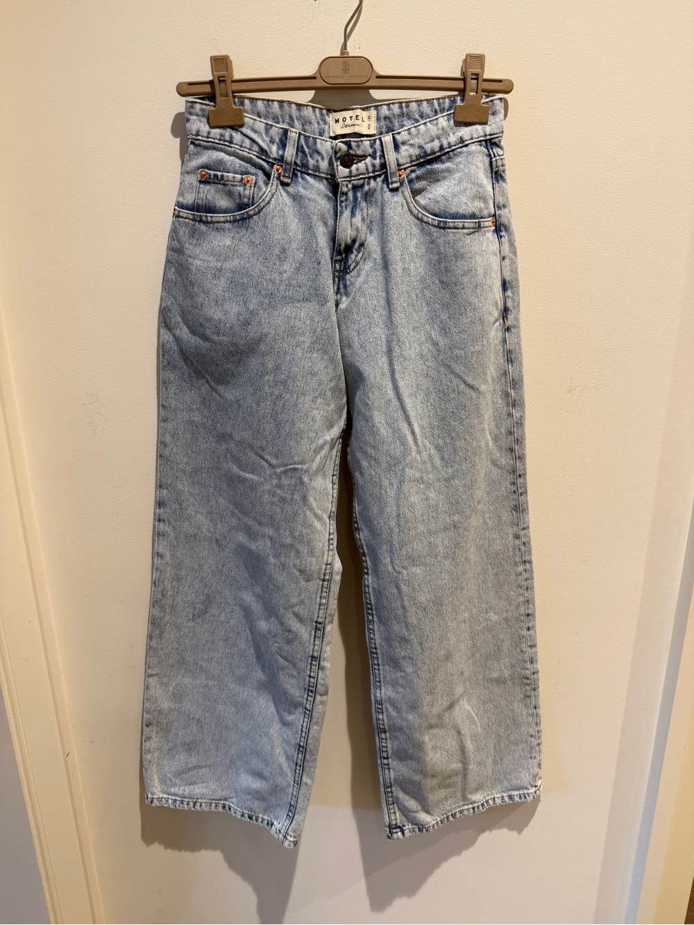 Motel Rocks Roomy Extra Wide Low Rise Jeans size 26 - Picture 2 of 11